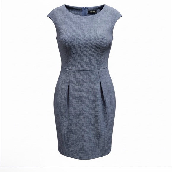 Navy office cotton blend NWT sleek pencil knee length dress bussiness casual - threedaughtersproperties.com Navy office cotton blend NWT sleek pencil knee length dress bussiness casual - threedaughtersproperties.com